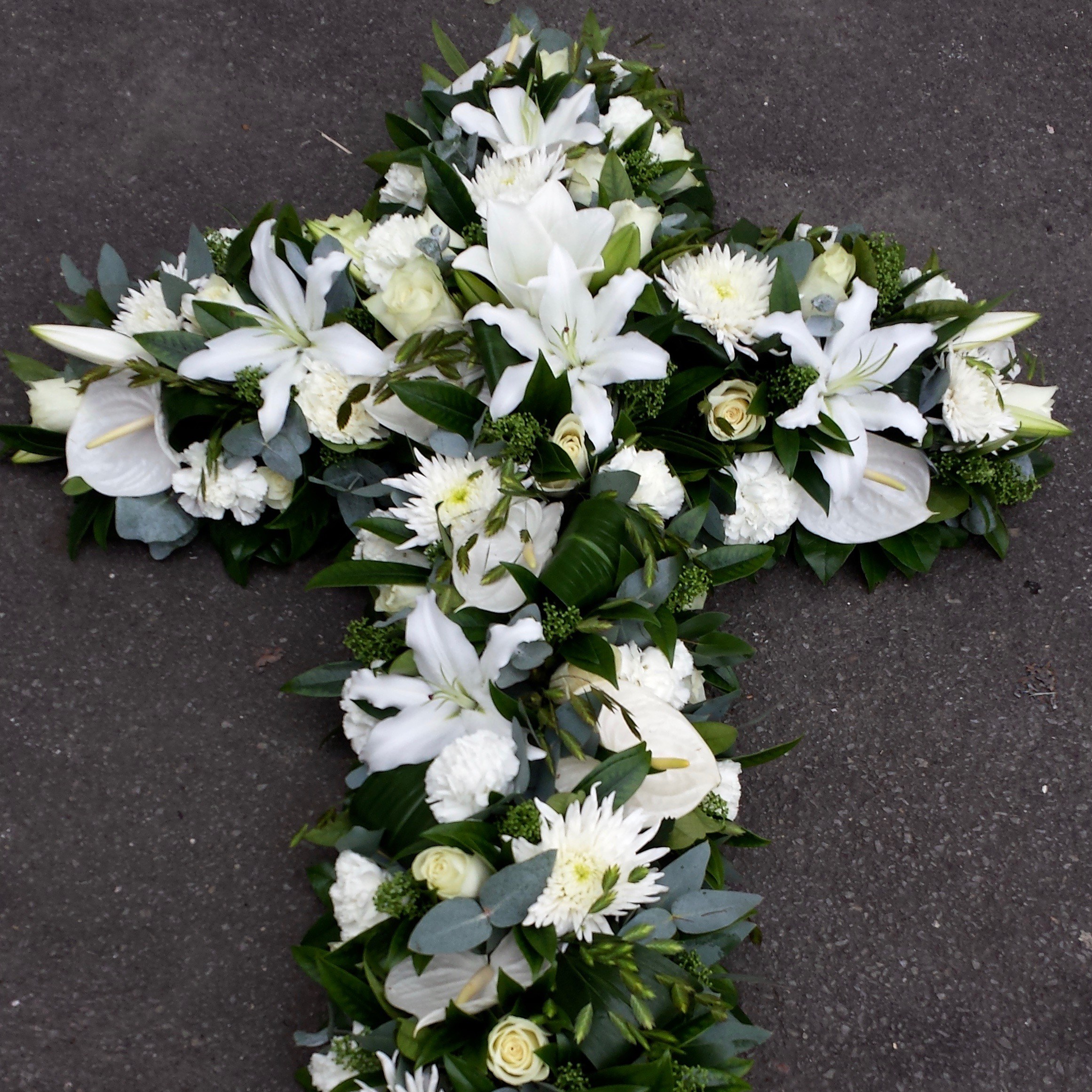 deuil croix fleur bois d'arcy 78