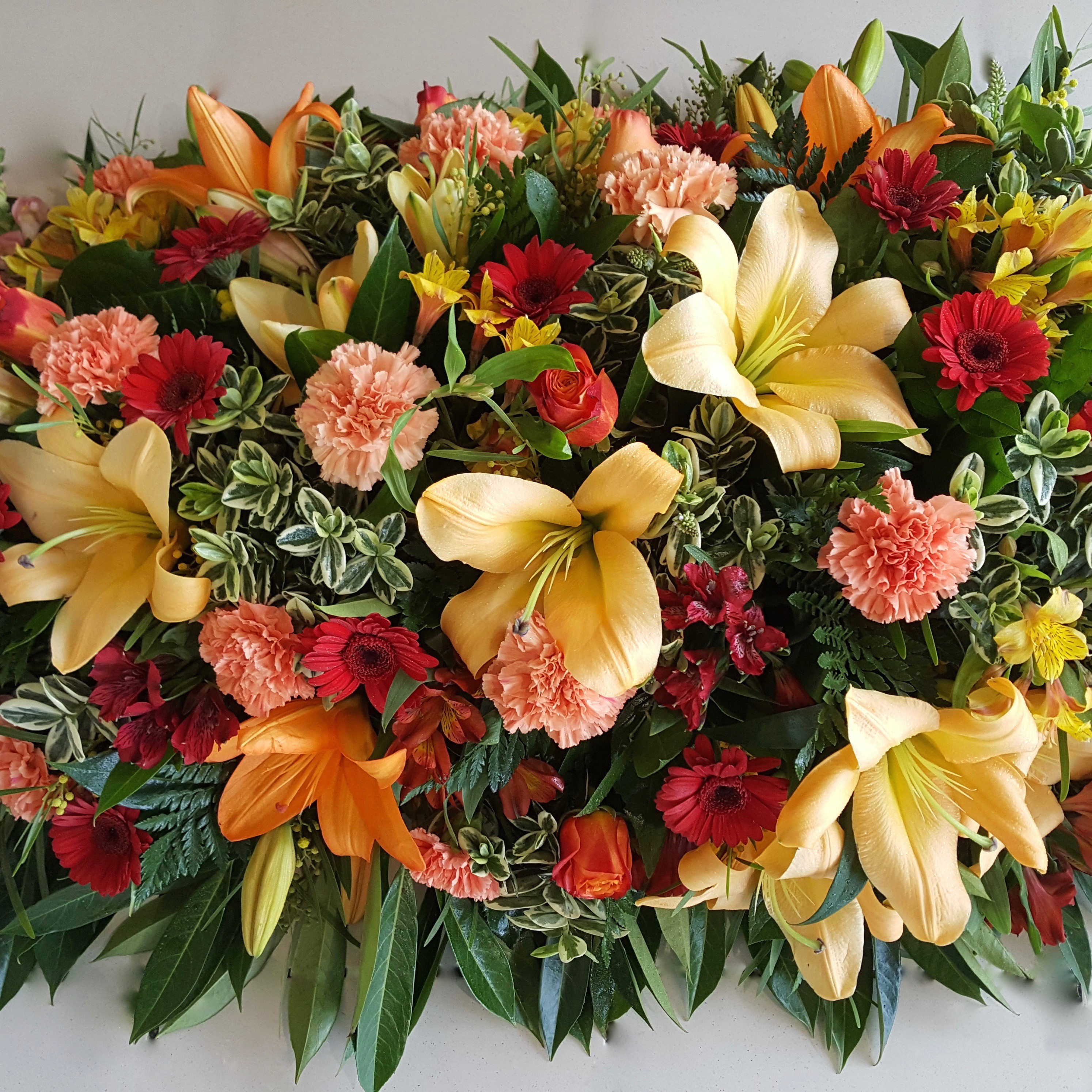 dessus cercueil deuil bois d'arcy 78