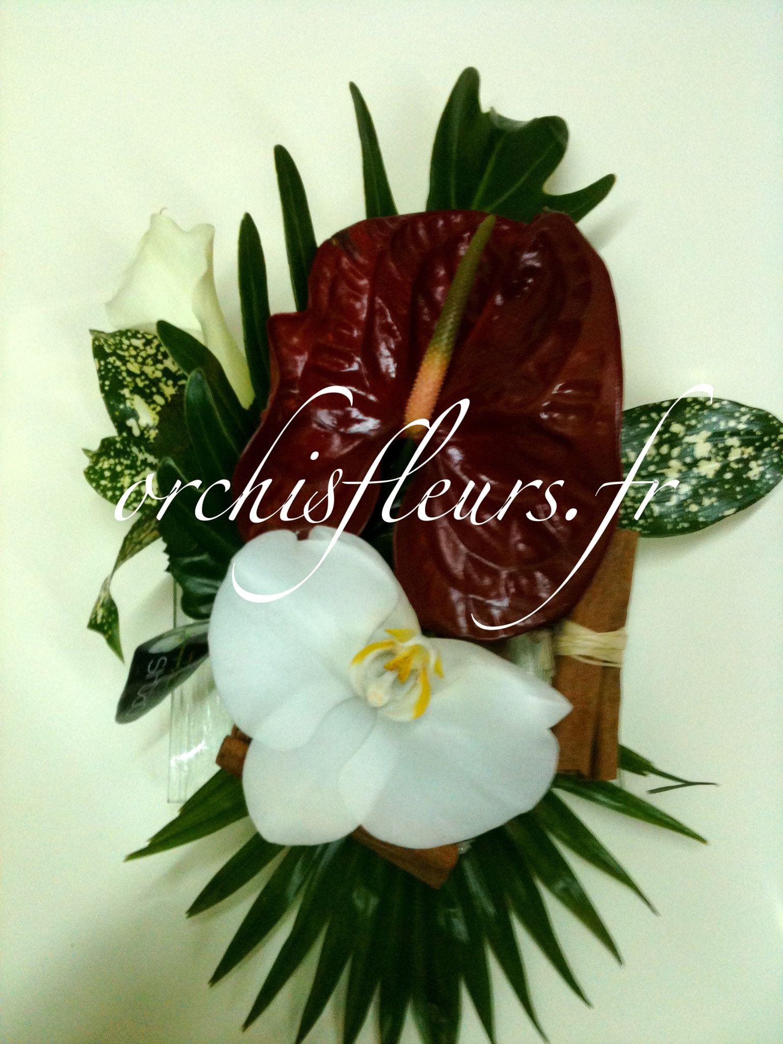 Centre de table rond fleuriste Bois d'Arcy Centre de table rond fleuriste Bois d'Arcy